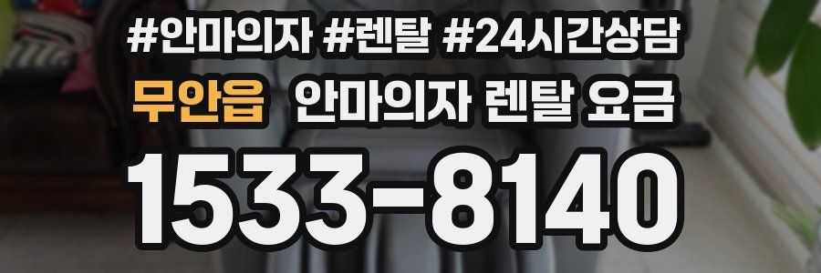 무안읍 안마의자 렌탈 요금