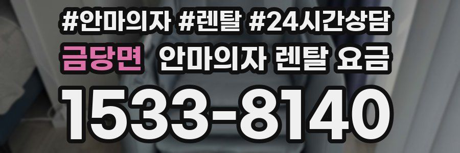 금당면 안마의자 렌탈 요금