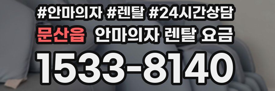 문산읍 안마의자 렌탈 요금