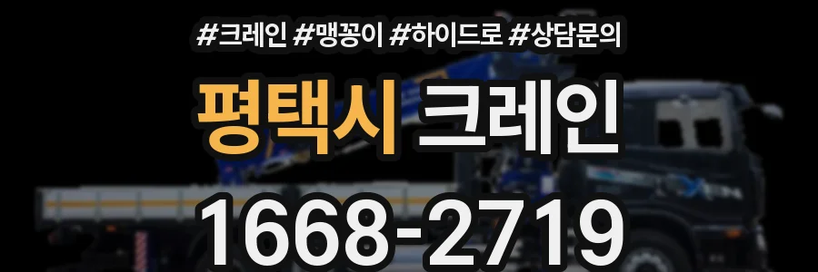 평택시 크레인