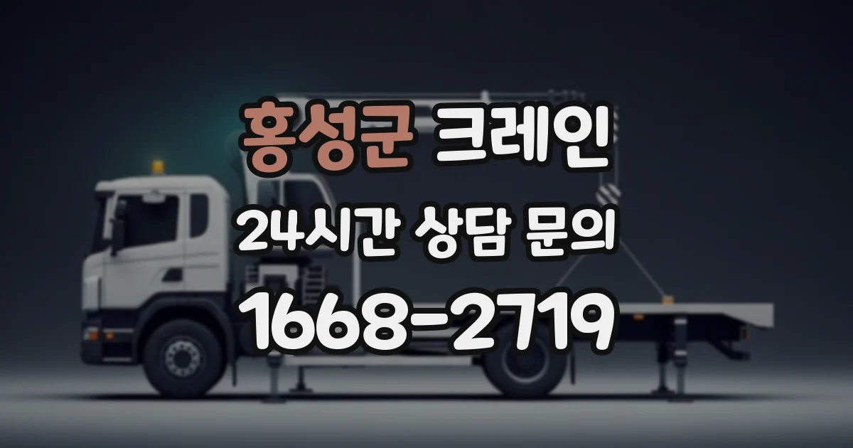 홍성군 크레인