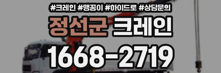 정선군 크레인