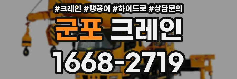 군포 크레인