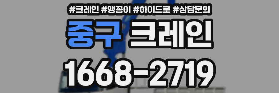 중구 크레인