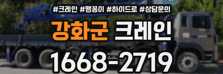 강화군 크레인