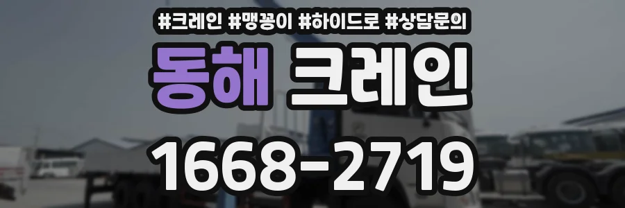 동해 크레인