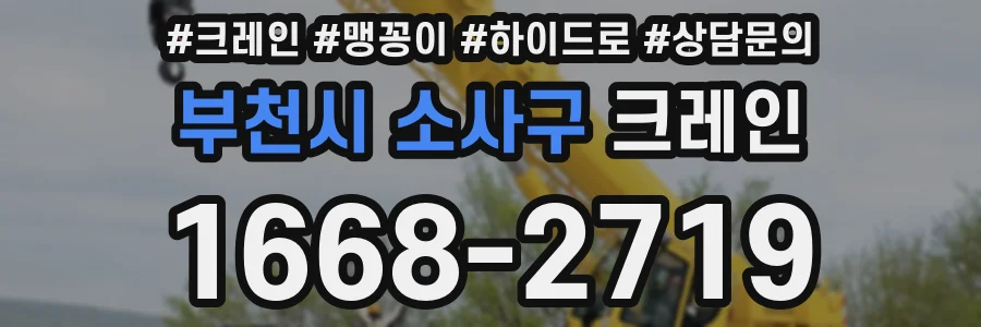부천시 소사구 크레인