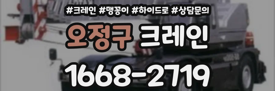 오정구 크레인