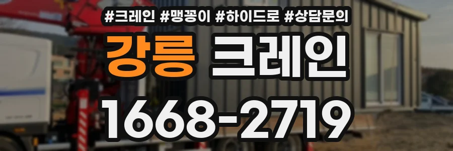강릉 크레인