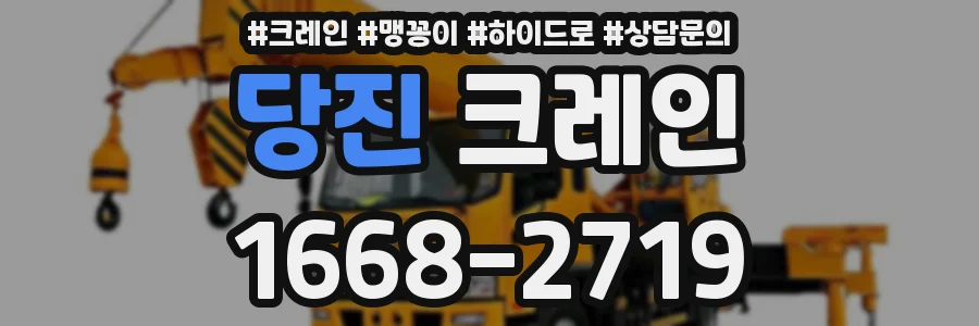 당진 크레인