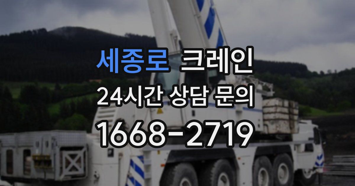세종로 크레인