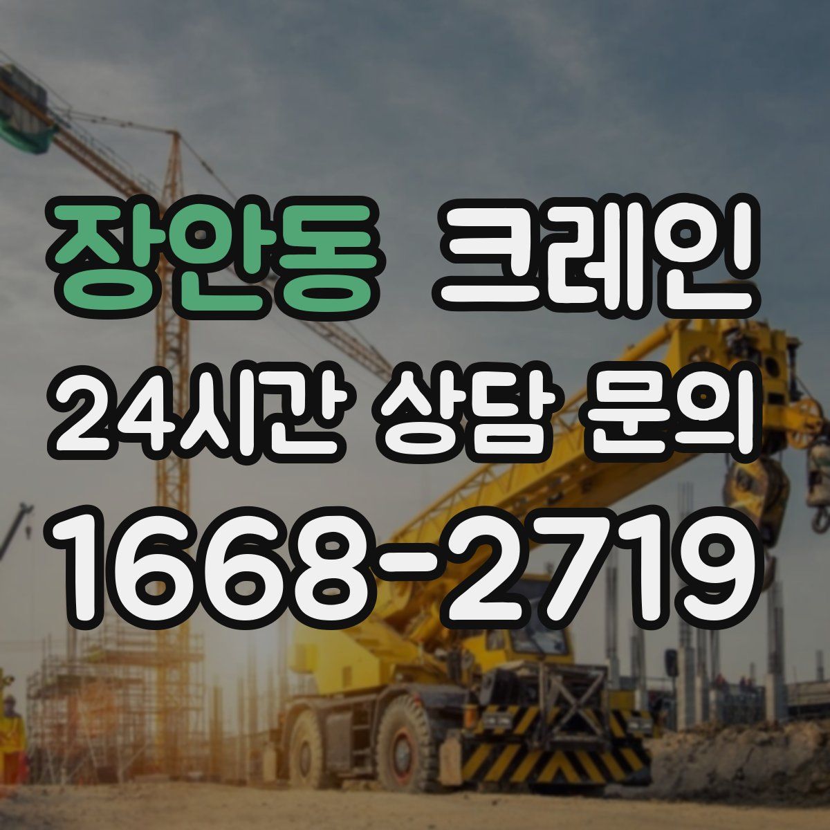 장안동 카고 크레인