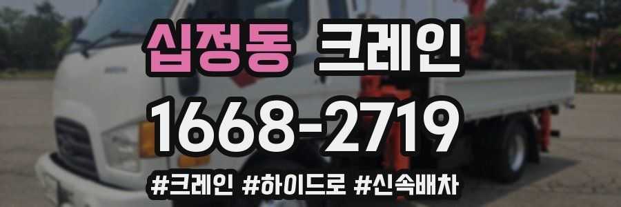 십정동 크레인 작업