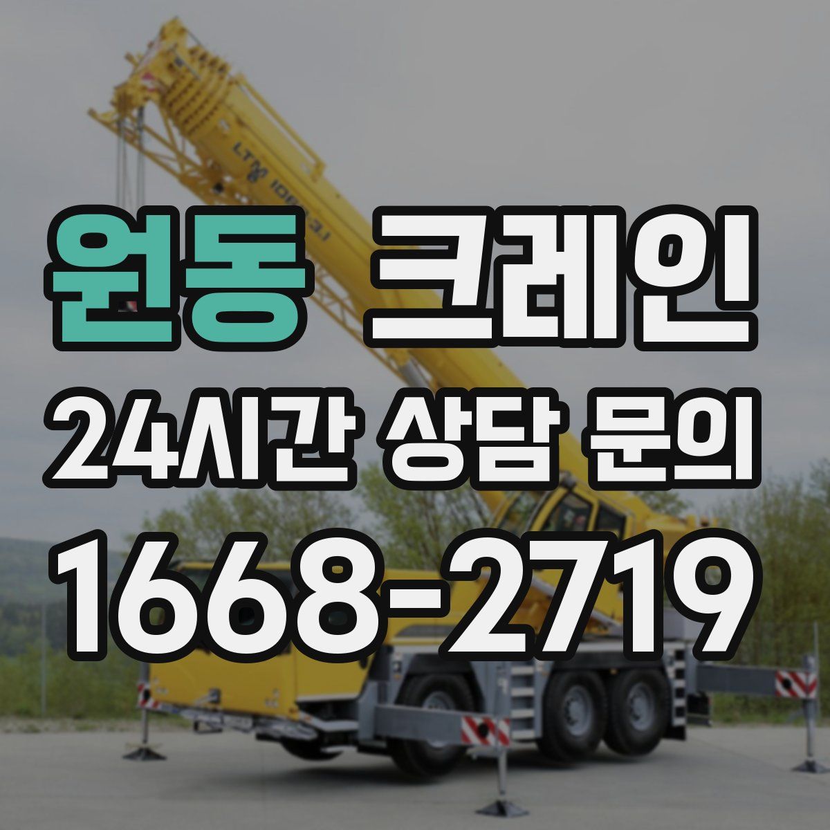원동 카고 크레인