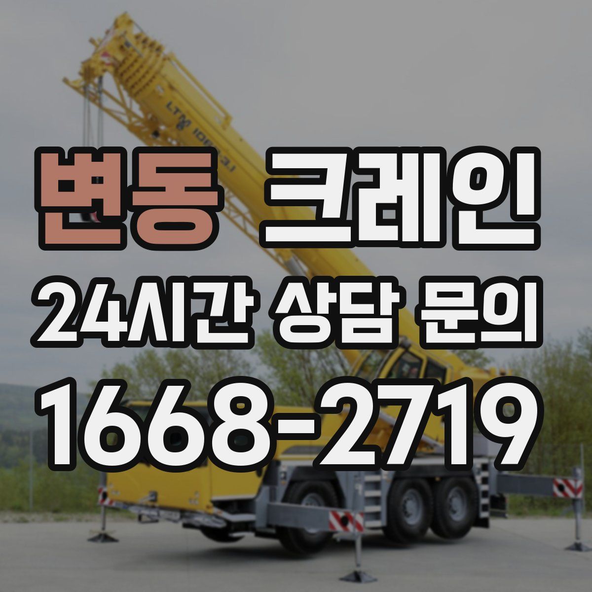 변동 카고 크레인