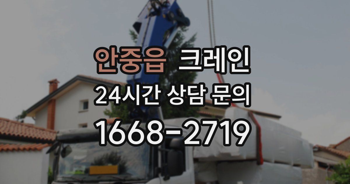 안중읍 크레인