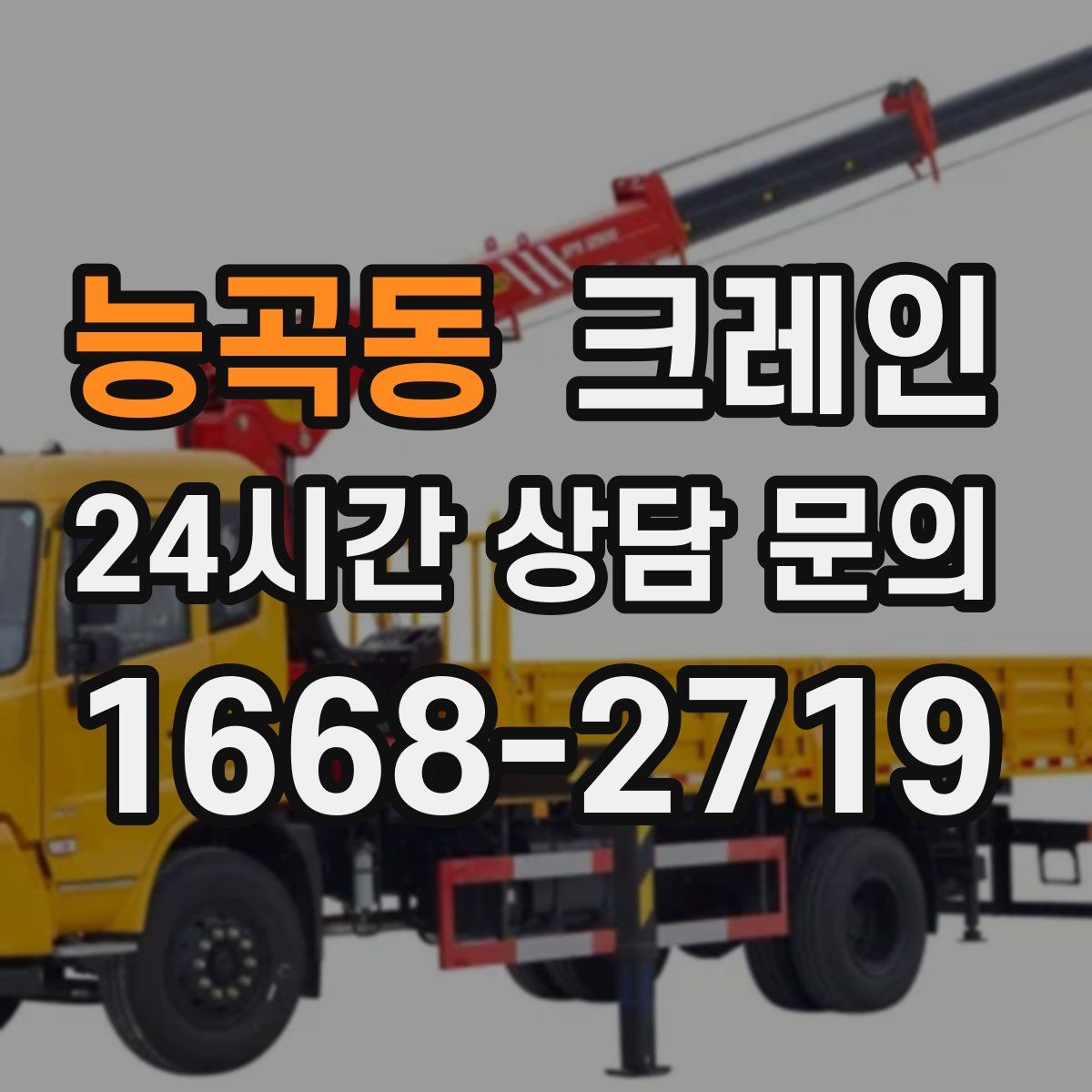 능곡동 카고 크레인