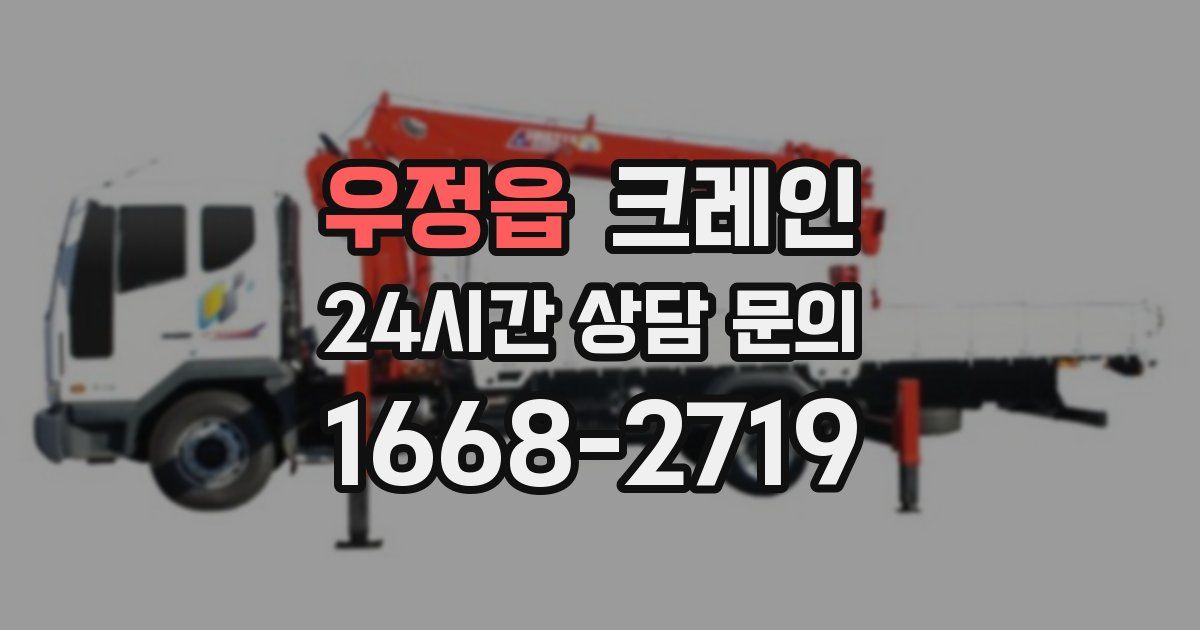 우정읍 크레인