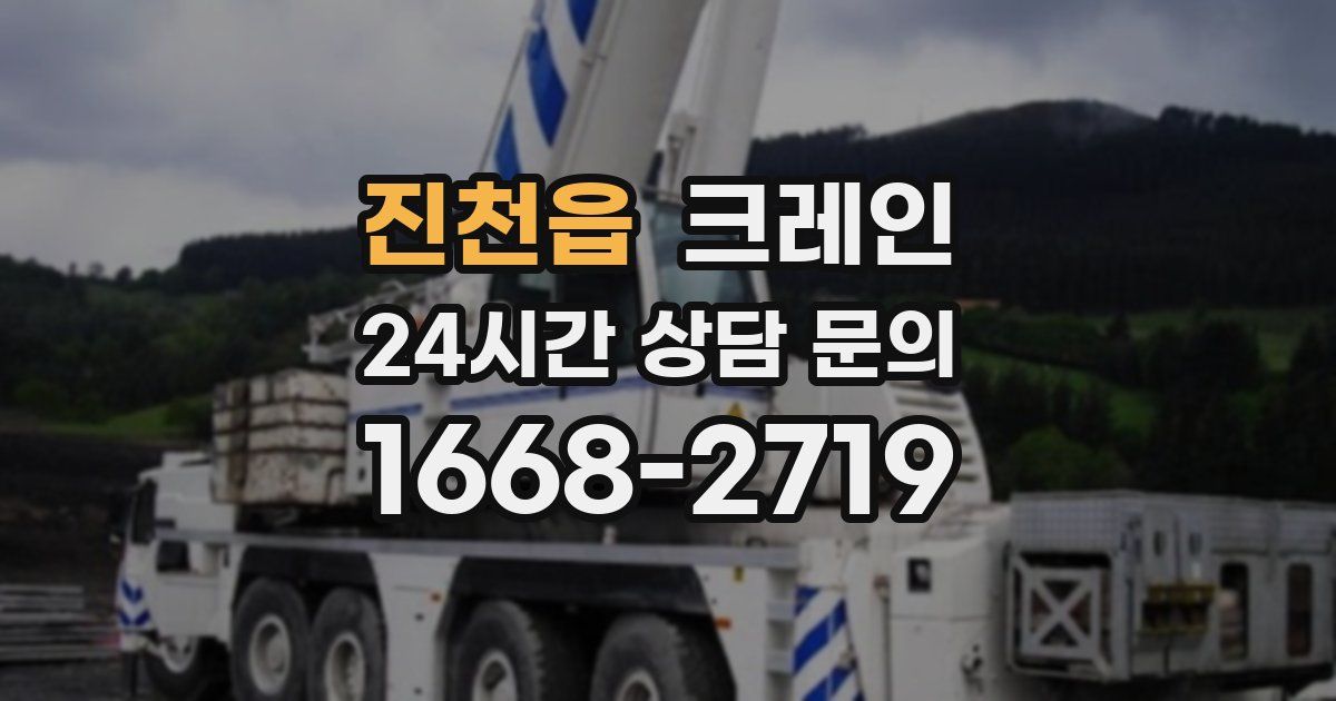 진천읍 크레인
