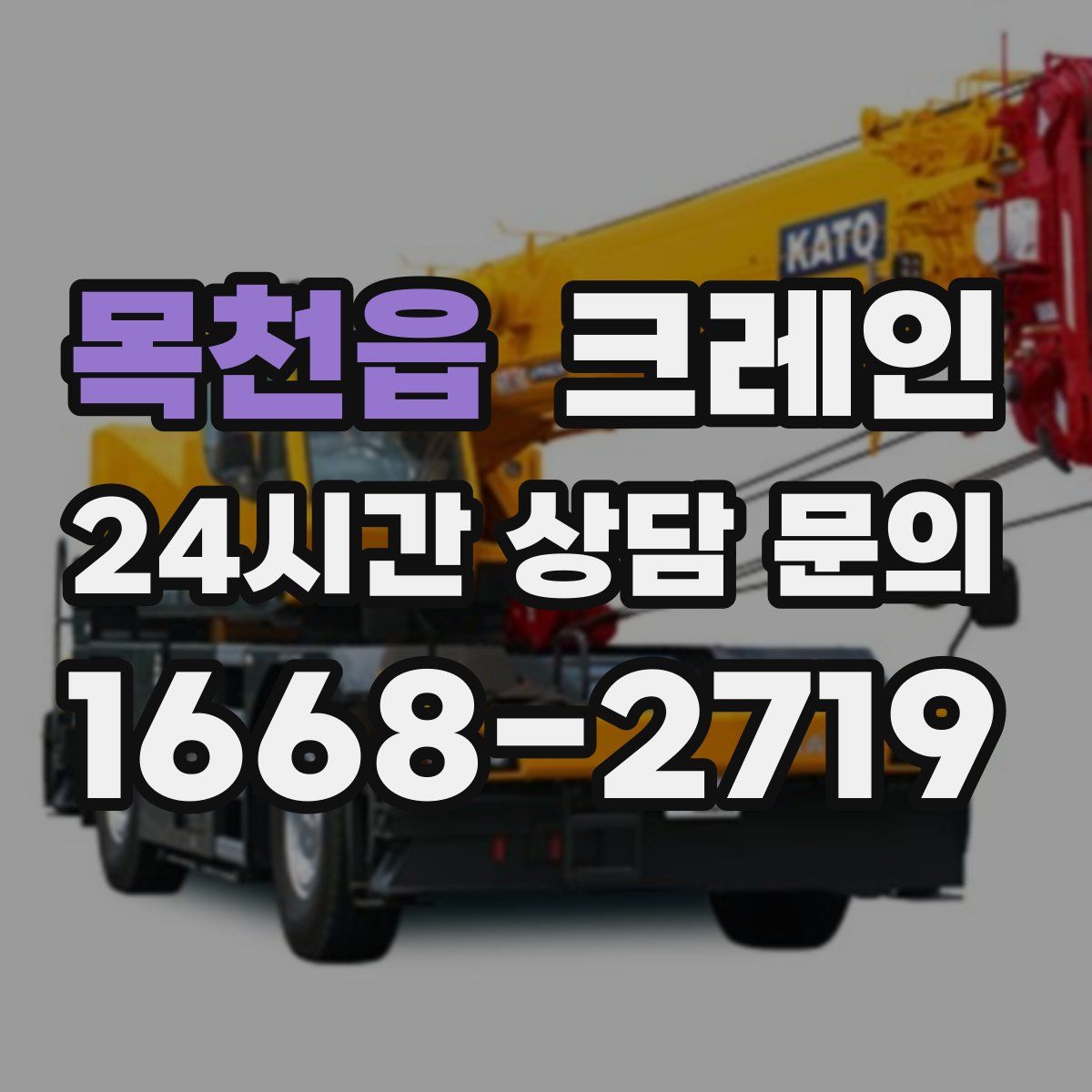 목천읍 카고 크레인