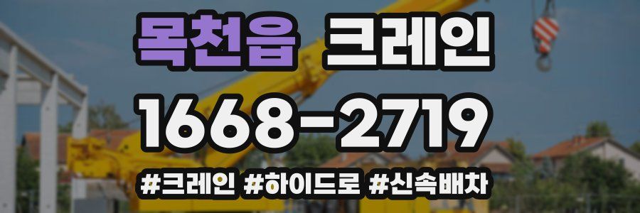 목천읍 크레인 작업