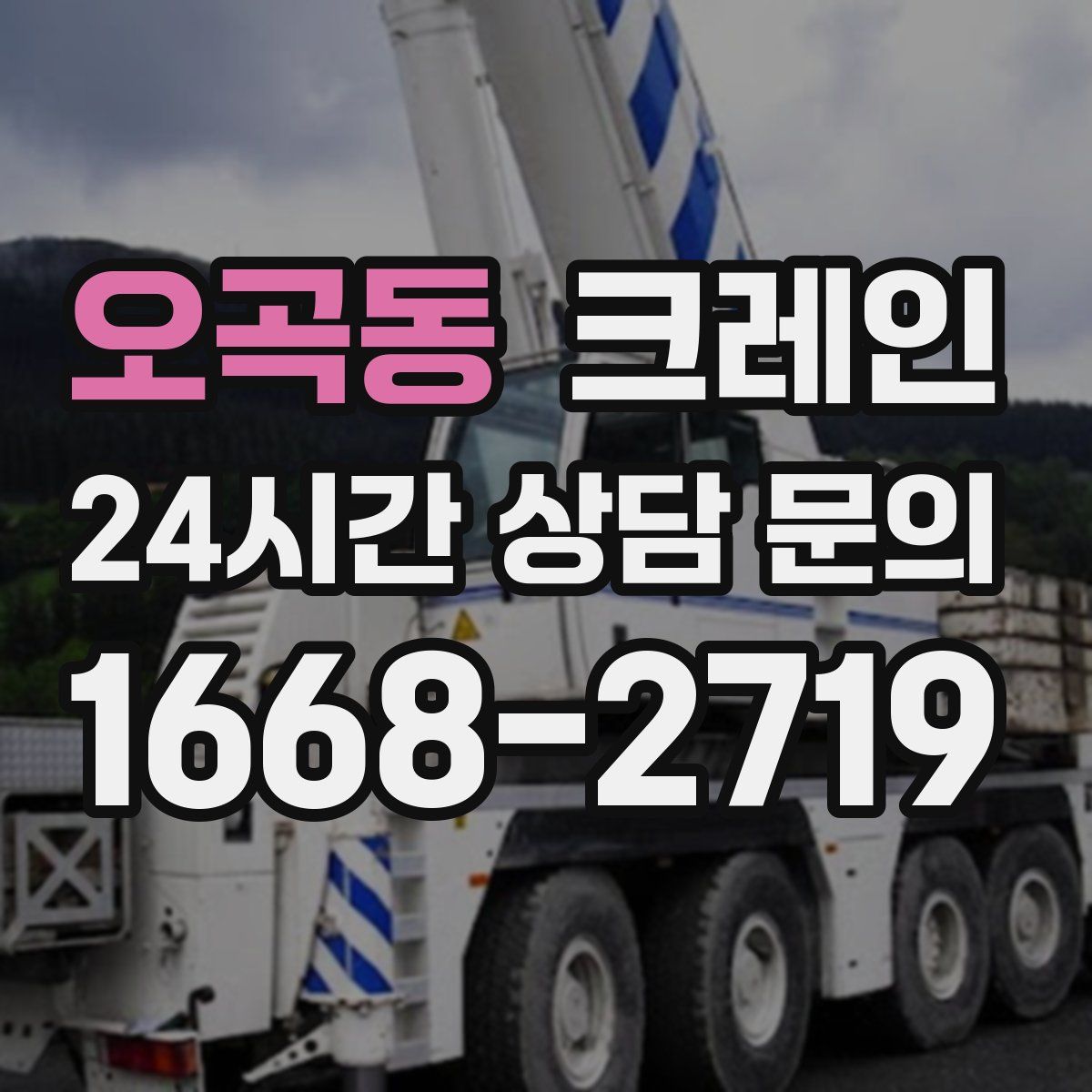 오곡동 카고 크레인