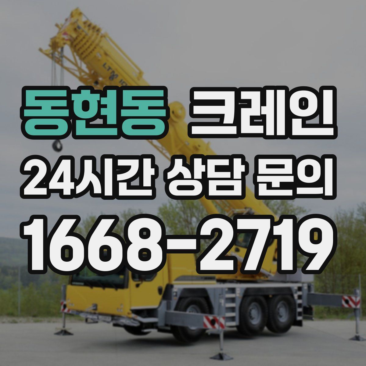 동현동 카고 크레인