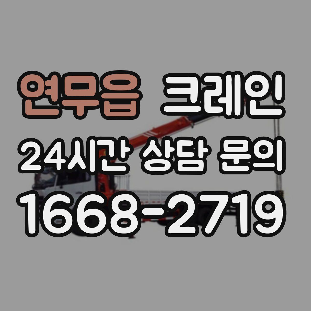 연무읍 카고 크레인