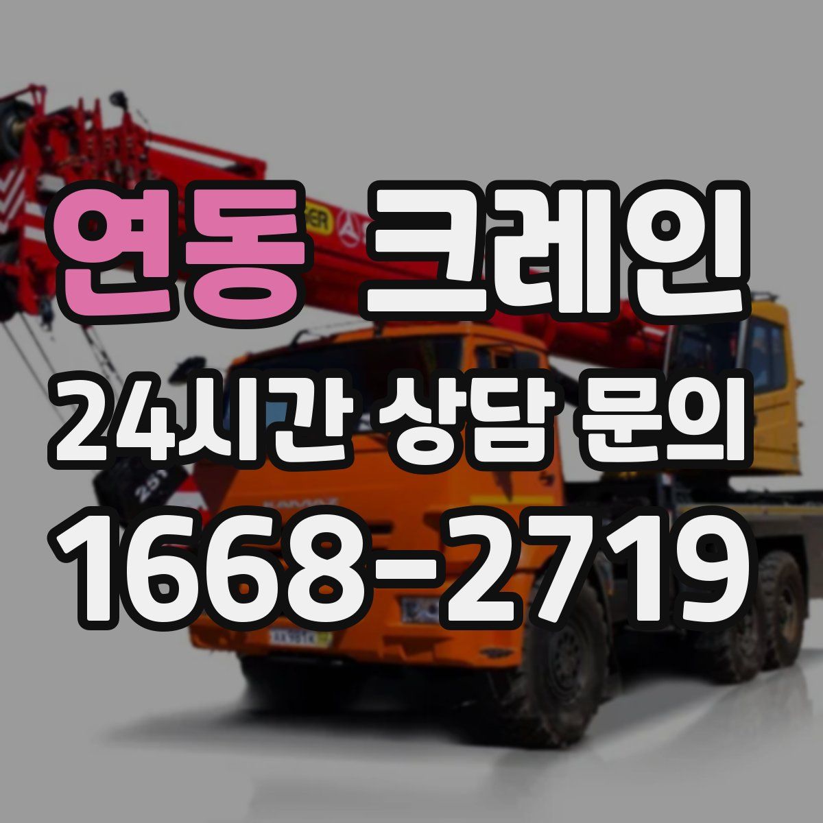 연동 카고 크레인