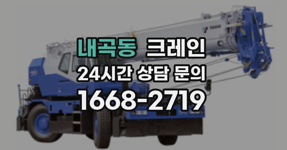 내곡동 크레인