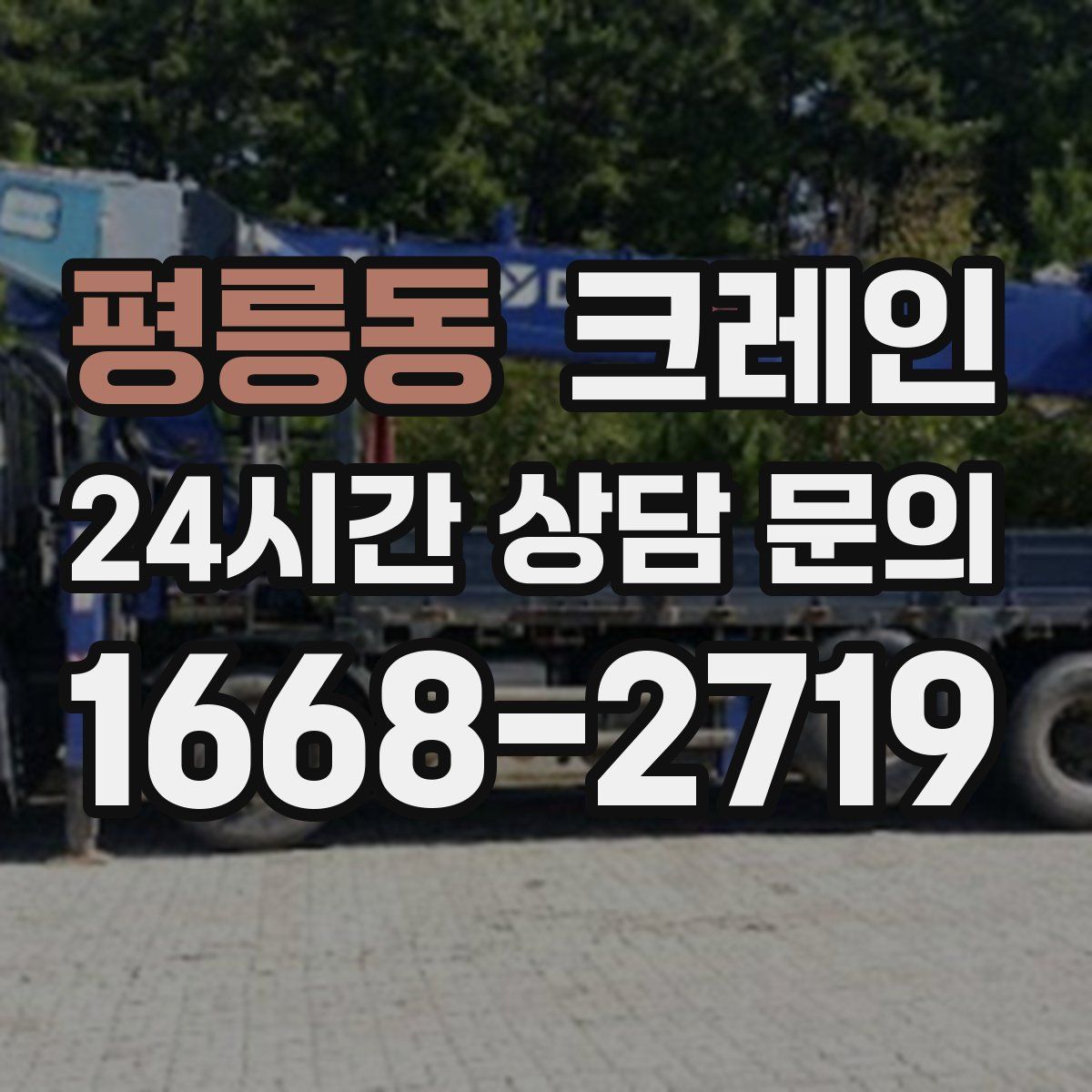 평릉동 카고 크레인