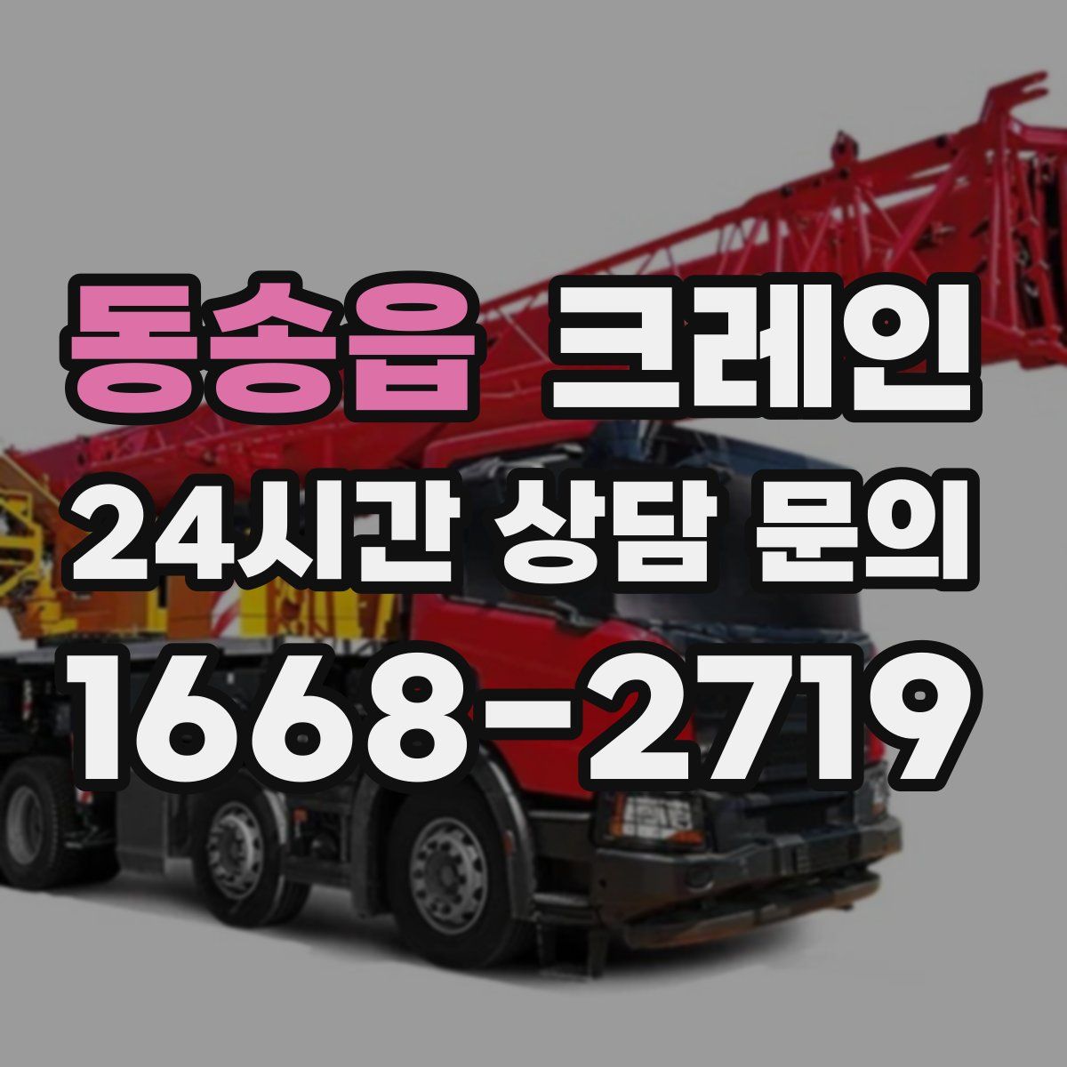 동송읍 카고 크레인