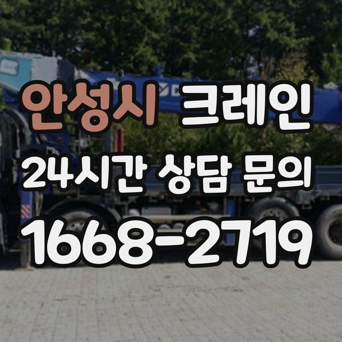 안성시 카고 크레인