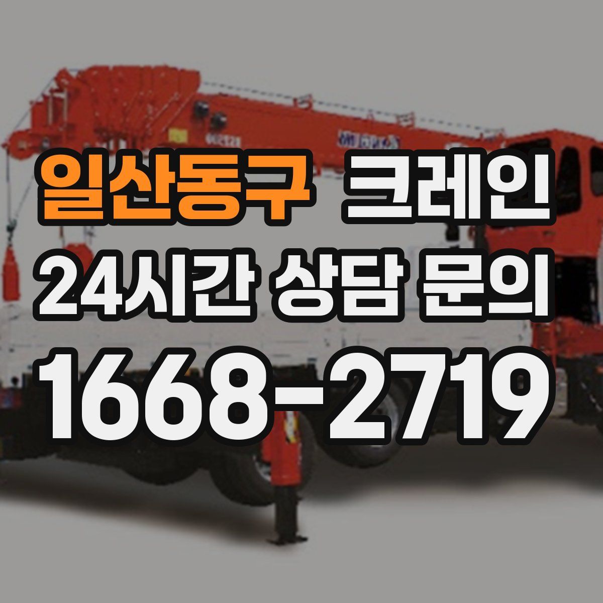 일산동구 카고 크레인