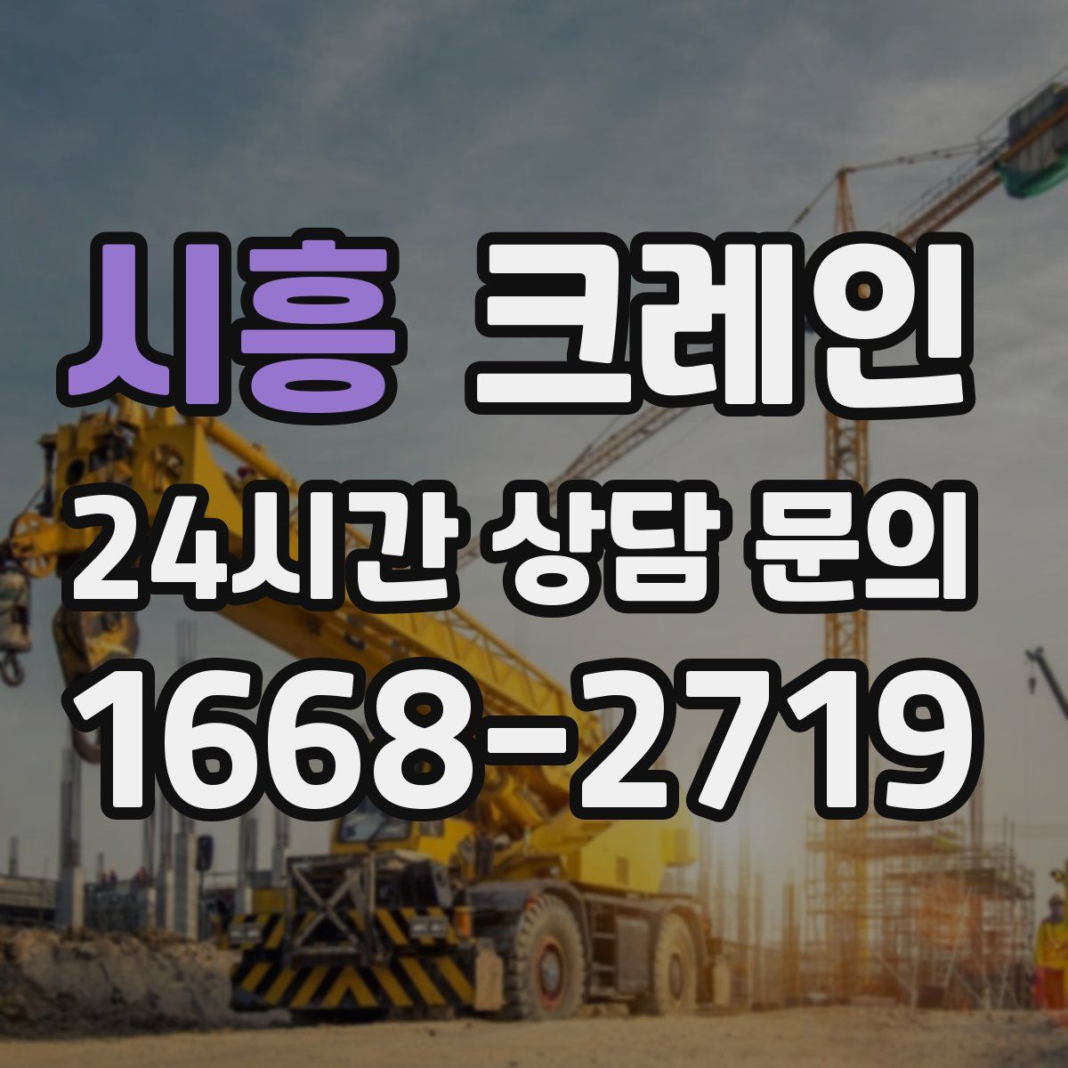 시흥 카고 크레인