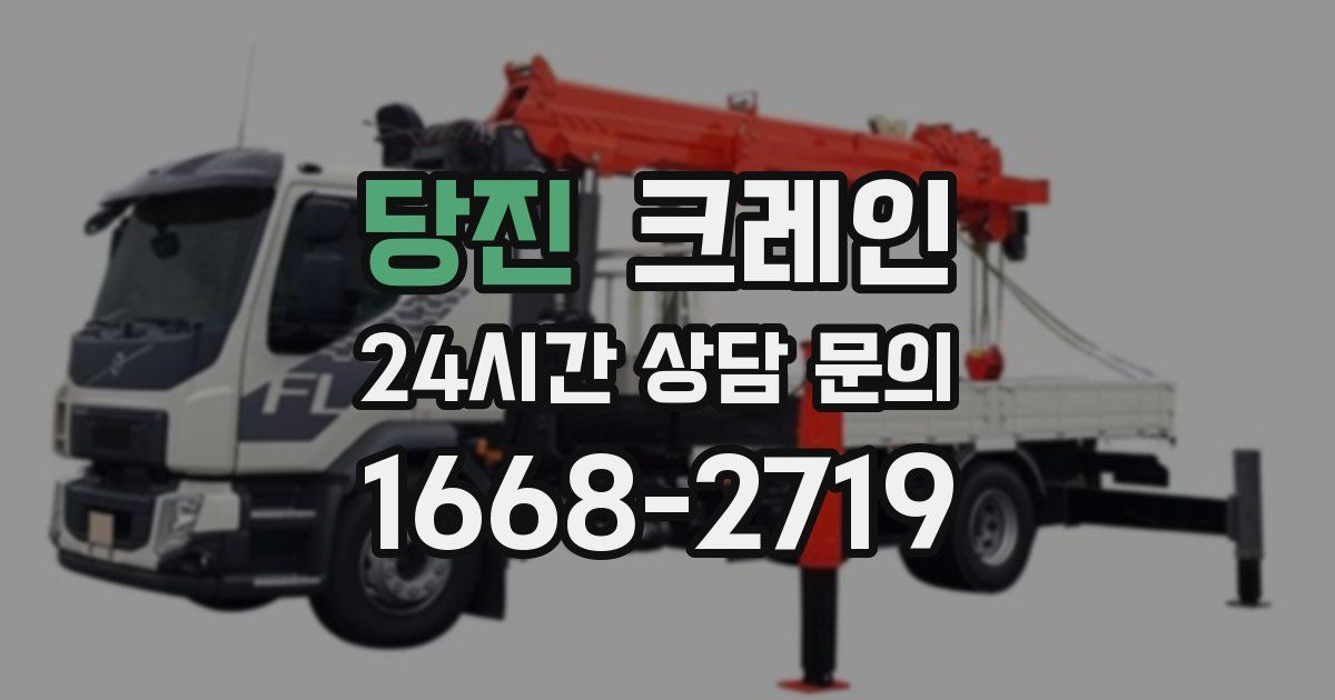 당진 크레인