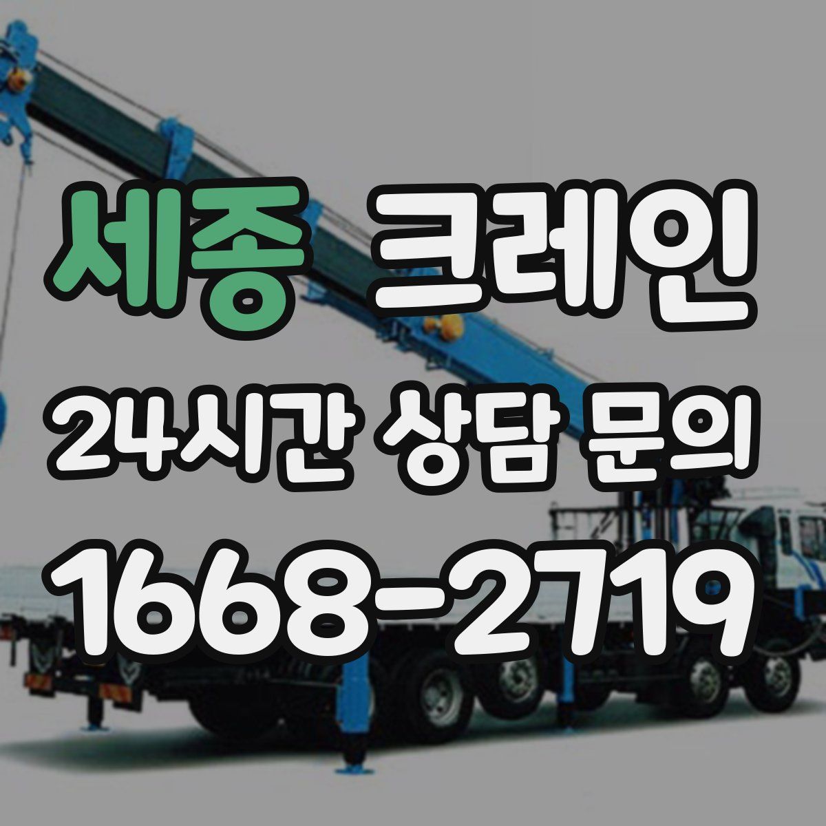 세종 카고 크레인