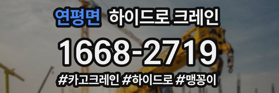 연평면 하이드로 크레인