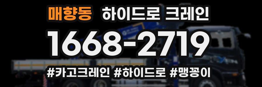 매향동 하이드로 크레인