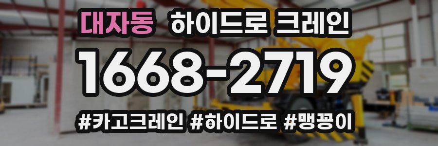 대자동 하이드로 크레인