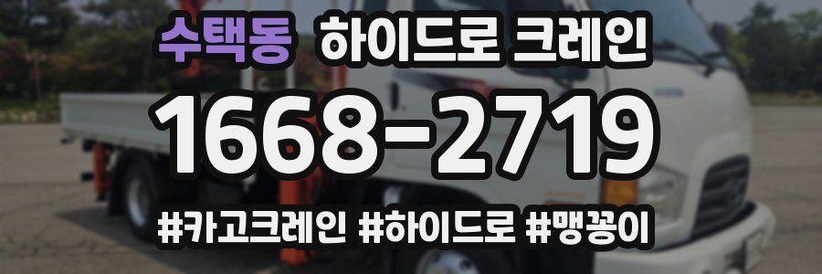 수택동 하이드로 크레인