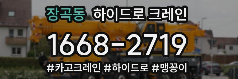 장곡동 하이드로 크레인
