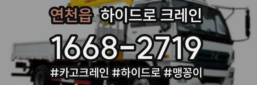 연천읍 하이드로 크레인