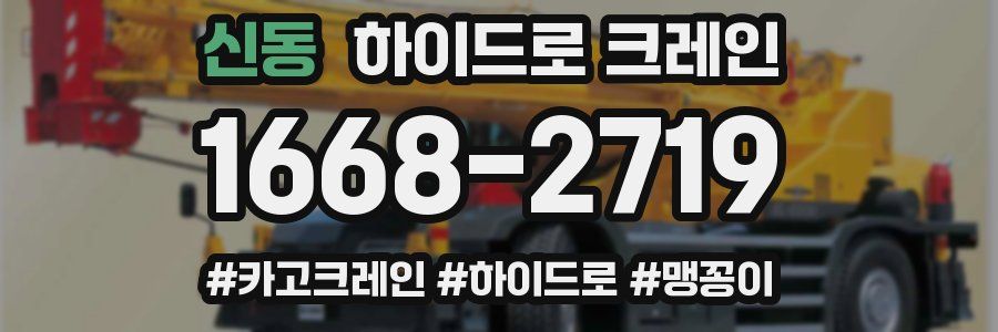 신동 하이드로 크레인