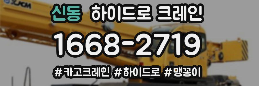 신동 하이드로 크레인