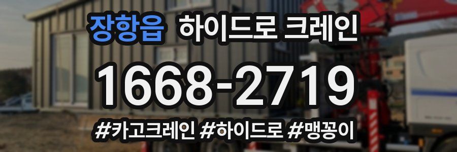 장항읍 하이드로 크레인