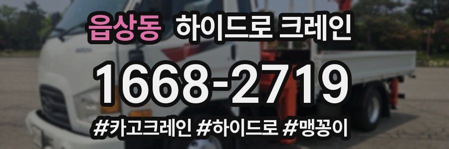 읍상동 하이드로 크레인