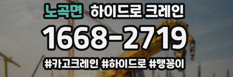 노곡면 하이드로 크레인