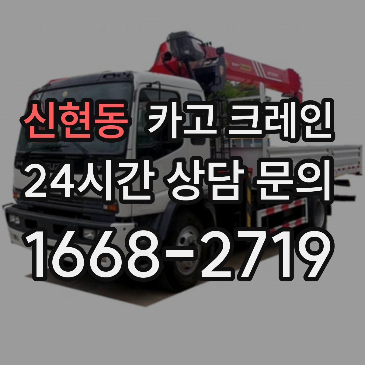 신현동 카고 크레인