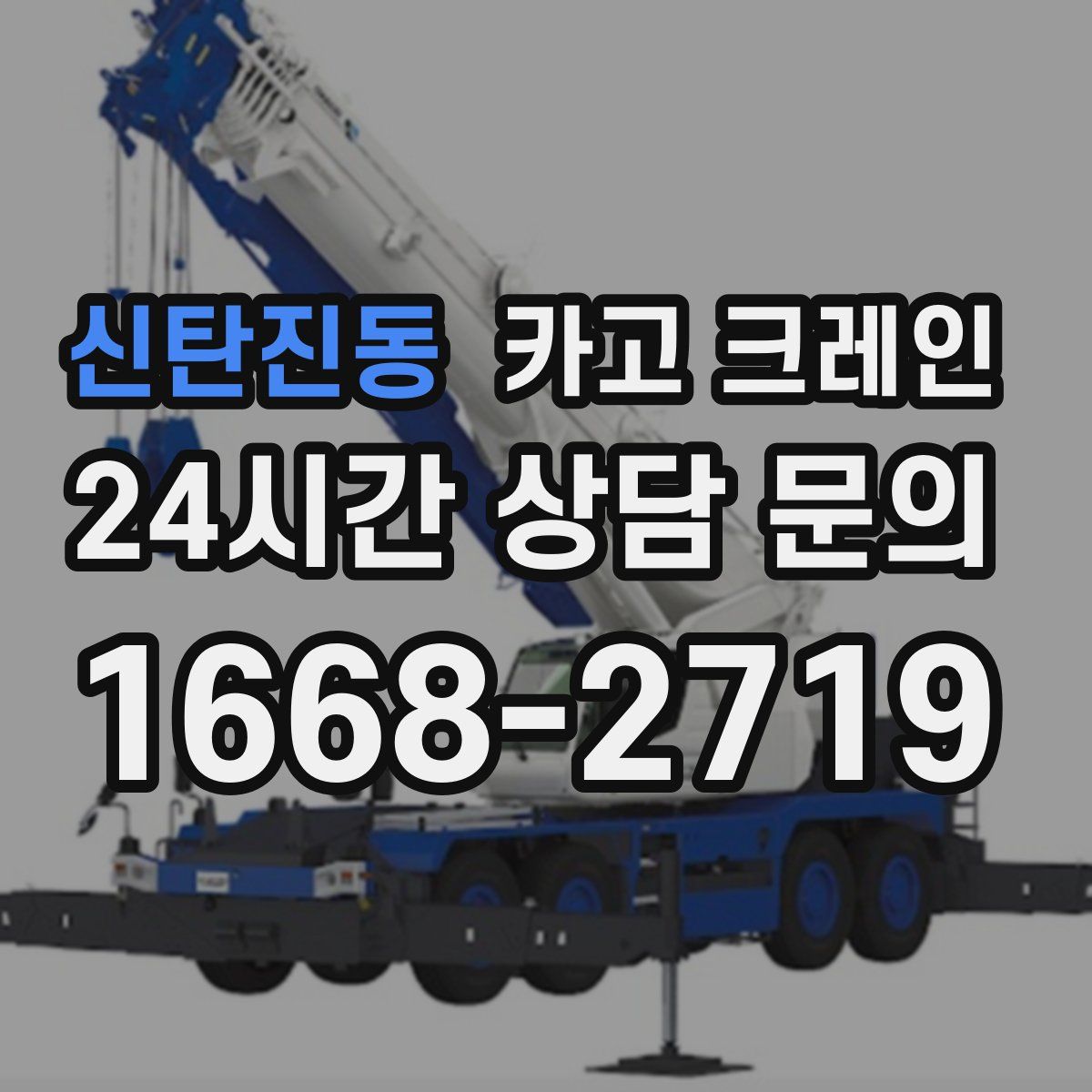 신탄진동 카고 크레인